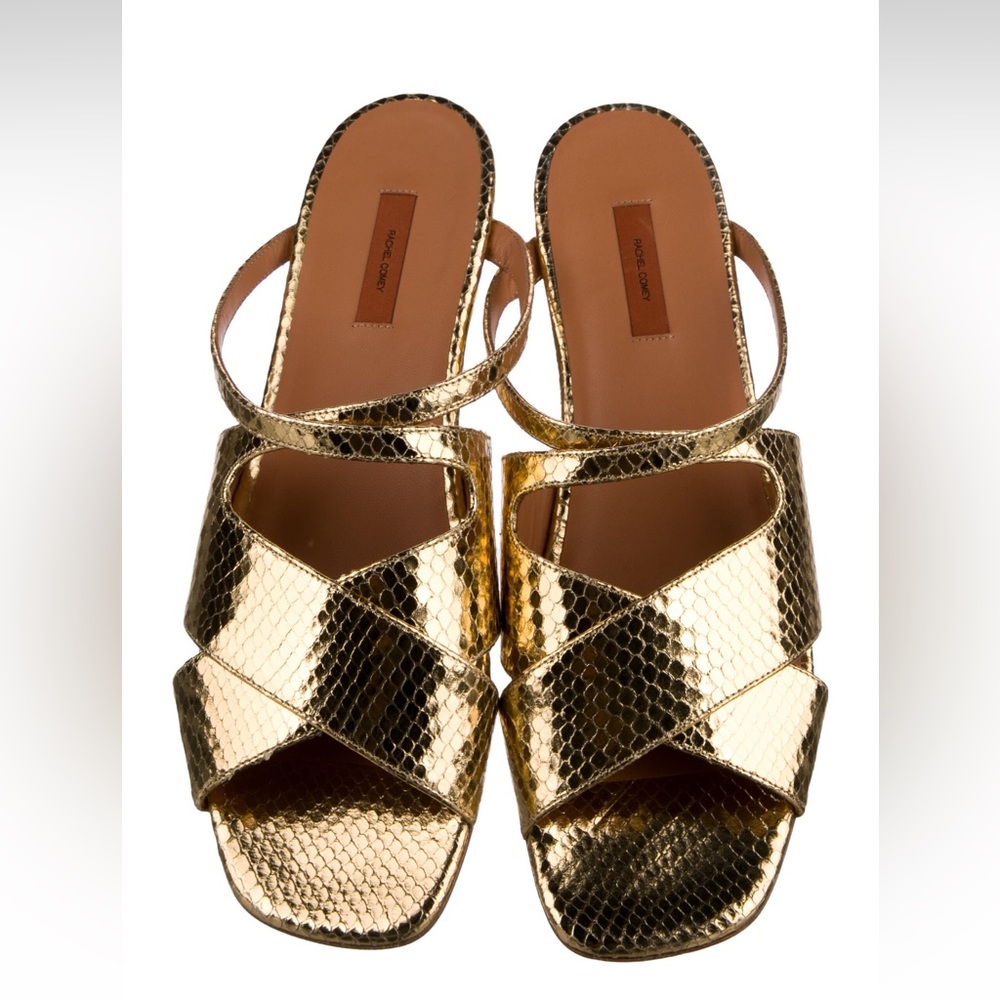 Rachel Comey Suzanne sandals in gold size 40